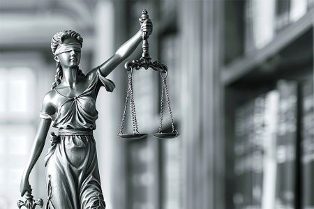 Foto: Statue von Justitia