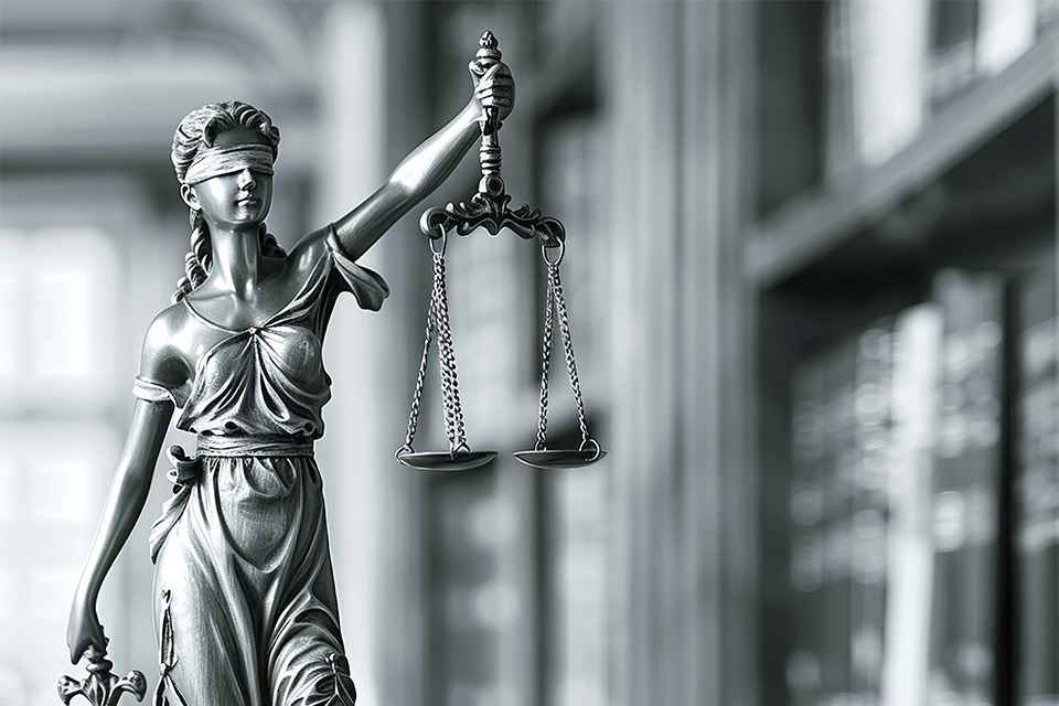 Foto: Statue von Justitia